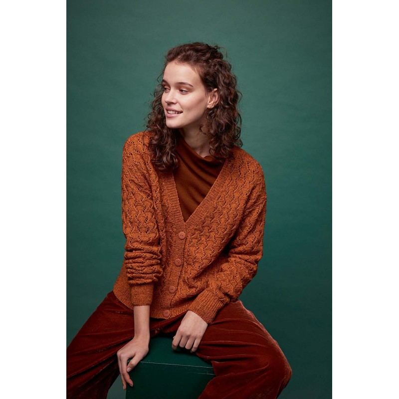 Veste femme avec Nomad de Lang Yarns