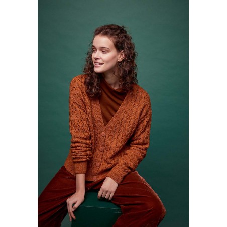 Veste femme avec Nomad de Lang Yarns