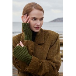 Manchettes femme avec Promise de Lang Yarns WoolAddicts