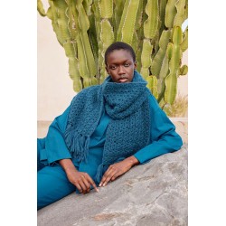 Écharpe femme avec Promise de Lang Yarns WoolAddicts