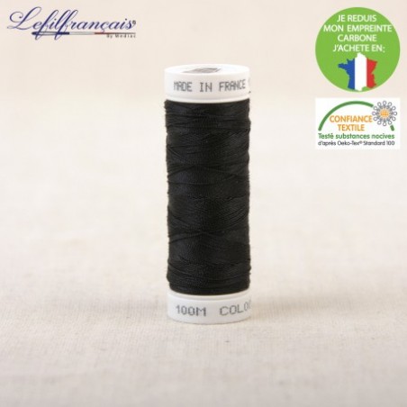 Fil Polyester Médiac 100 Mètres M3575 Noir