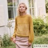 Pull avec SILKY MOHAIR et COMBINÉ & PAILLETTES Laine de Katia