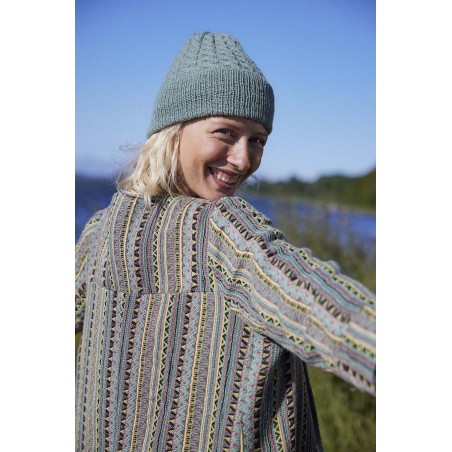 Bonnet avec CASHMÈRE EXTRA LACE Laine de Lang Yarns