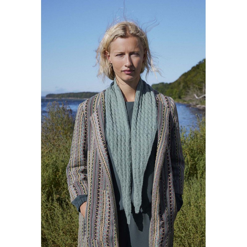 Châle femme avec CASHMÈRE EXTRA LACE de Lang Yarns