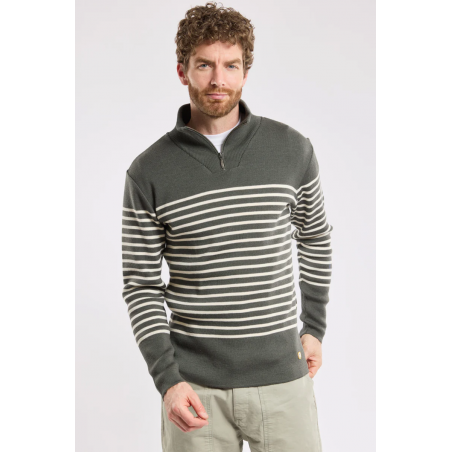 Pull camionneur Héritage 75735 Chiméra/Nature - Armor-Lux