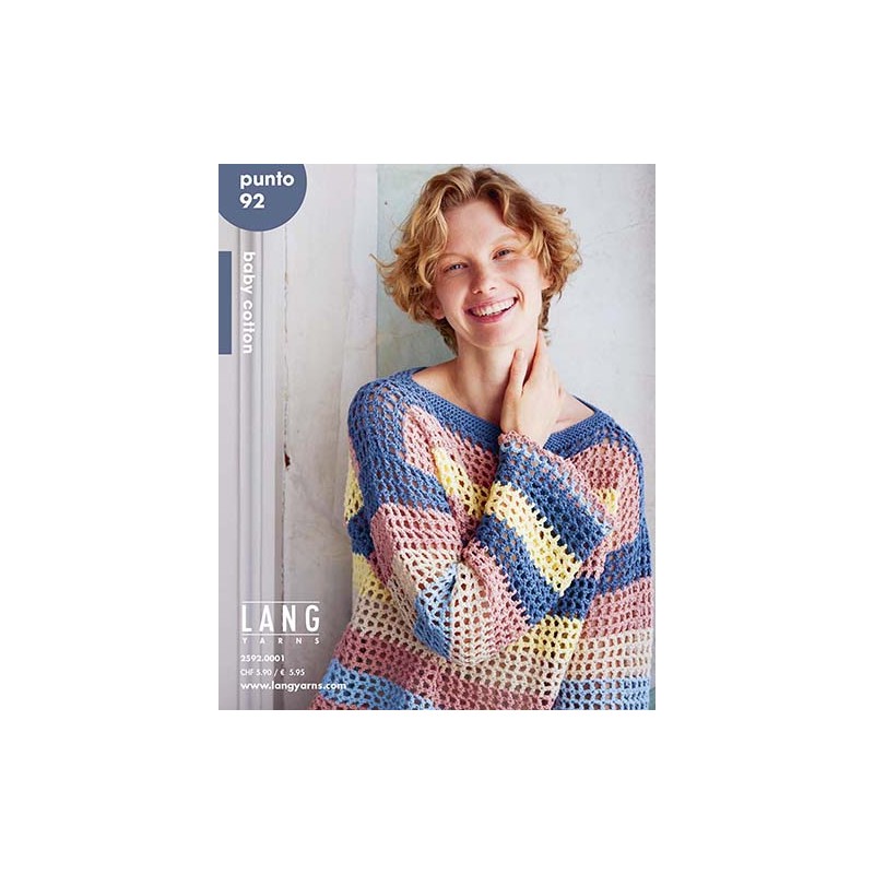 CATALOGUE LANG YARNS Punto N°92 Baby Cotton - Printemps / Été - 2026
