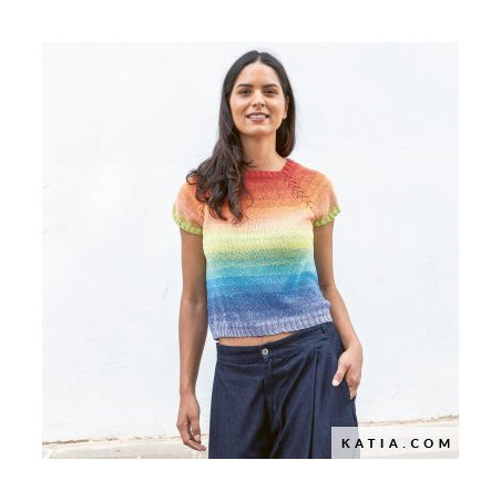 T-Shirt Top-down avec Pop-up Cotton de Katia