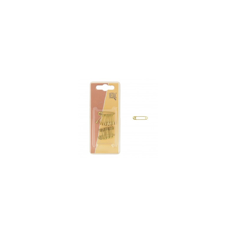 ÉPINGLES de sûreté laiton 19mm Médiac M620
