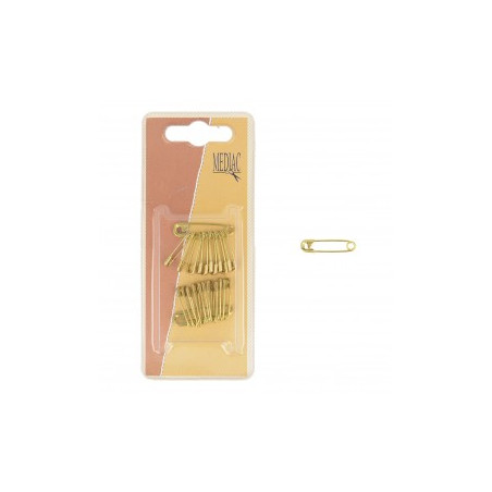 ÉPINGLES de sûreté laiton 19mm Médiac M620