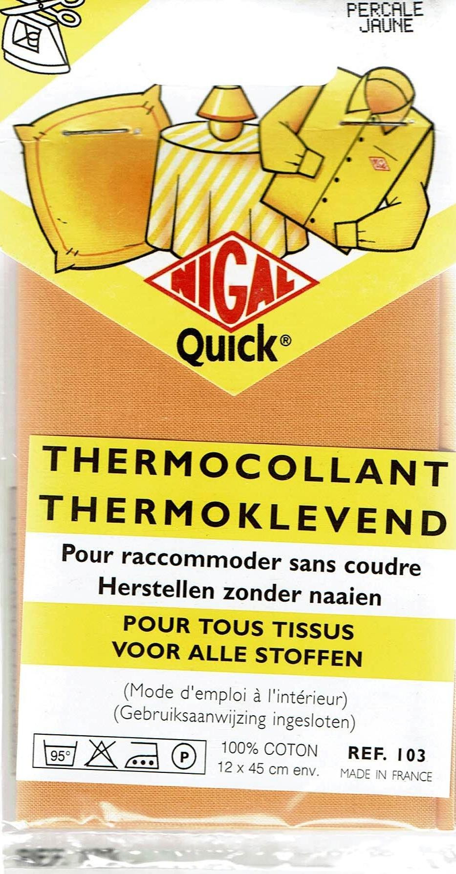 Tissu thermocollant 4 couleurs
